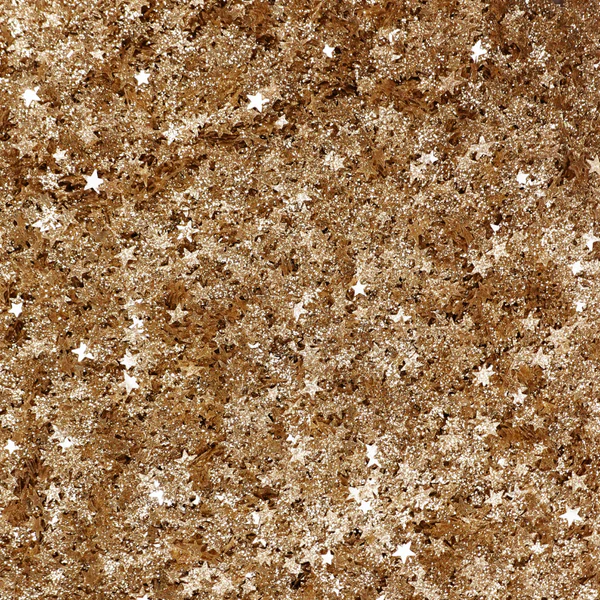 Golden Sparkle Stars Confetti Embellishments