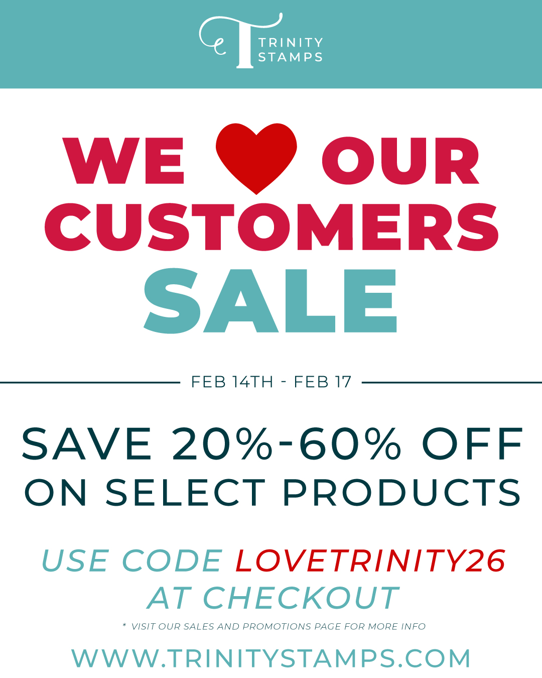 20% off EVERYTHING year-end sale!