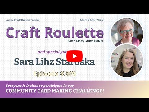 YT video thumbnail for Craft Roulette featuring DT member Sara Lihz Staroska