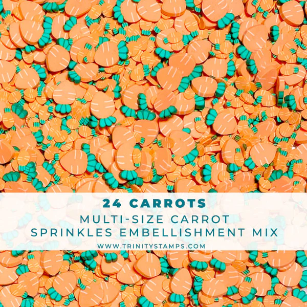 24 Carrots Clay Embellishments