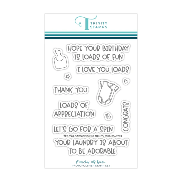 Loads of Fun 3x4 Stamp Set *Craft Roulette Collection*