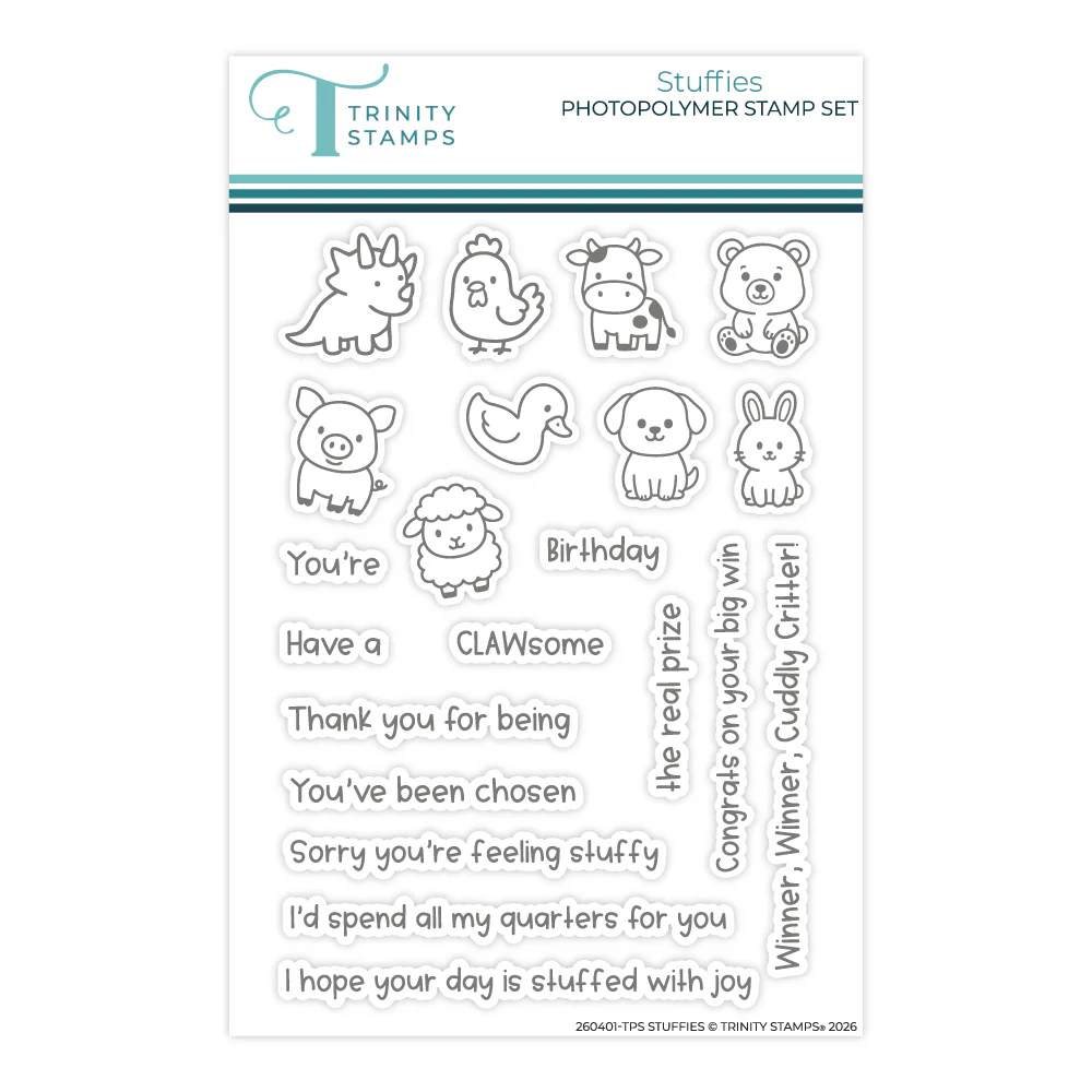 Stuffies 4x6 Stamp Set