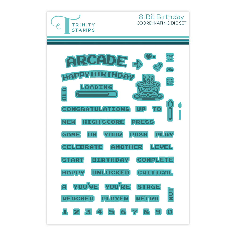 8-Bit Birthday Coordinating Die Set