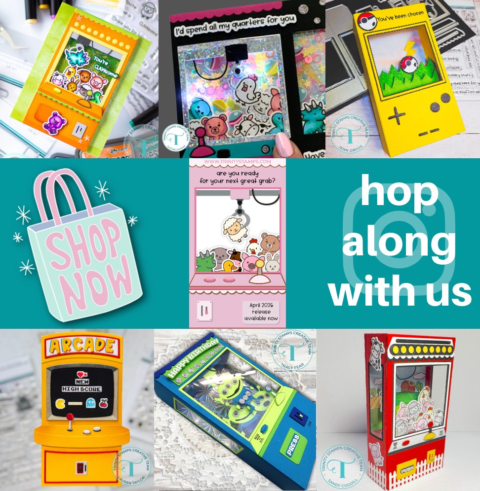 Welcome to Trinity Stamps April 2026 Release Hop! Player Ready? It’s game time at Trinity Stamps! These NEW dies are going to Level Up your card makin...