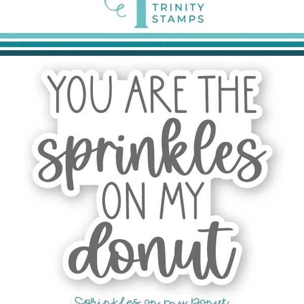 Sprinkles on my Donut 3x3 Stamp Set