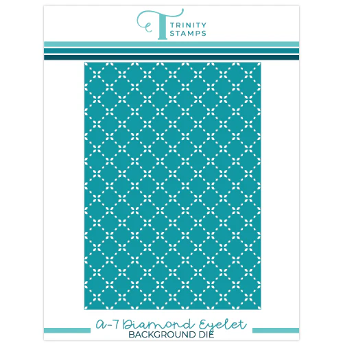 A-7 Diamond Eyelet Background Die