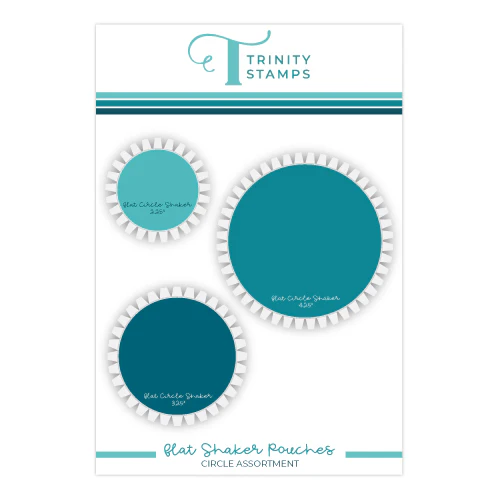 Circle Assortment - Flat Acetate Shaker Pouches