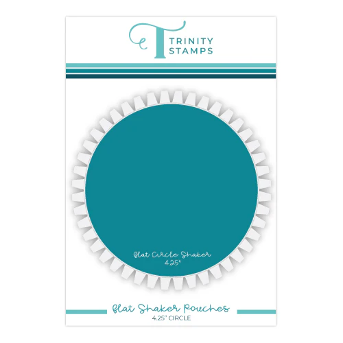 4.25" Circle - Flat Acetate Shaker Pouches