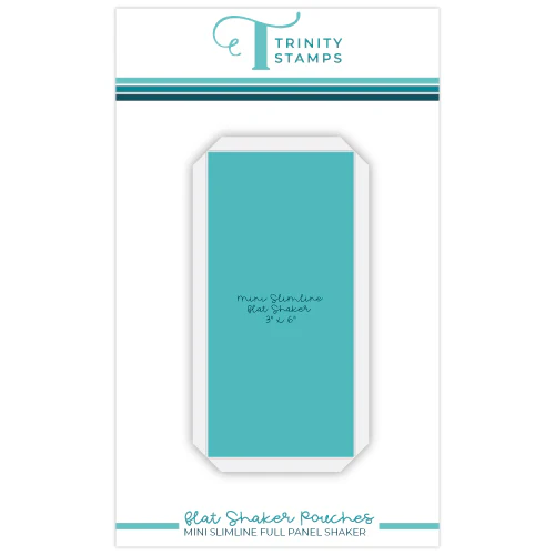 Mini Slimline 3" x 6" - Flat Acetate Shaker Pouches