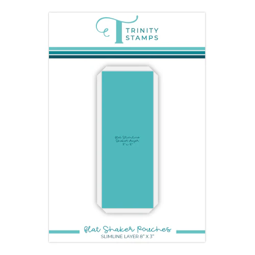 Slimline Layer 8"x 3" - Flat Acetate Shaker Pouches