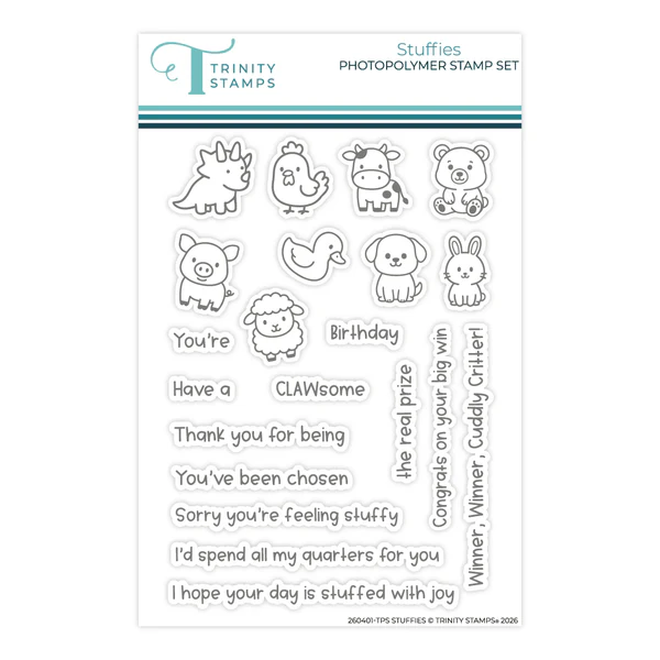 Stuffies 4x6 Stamp Set