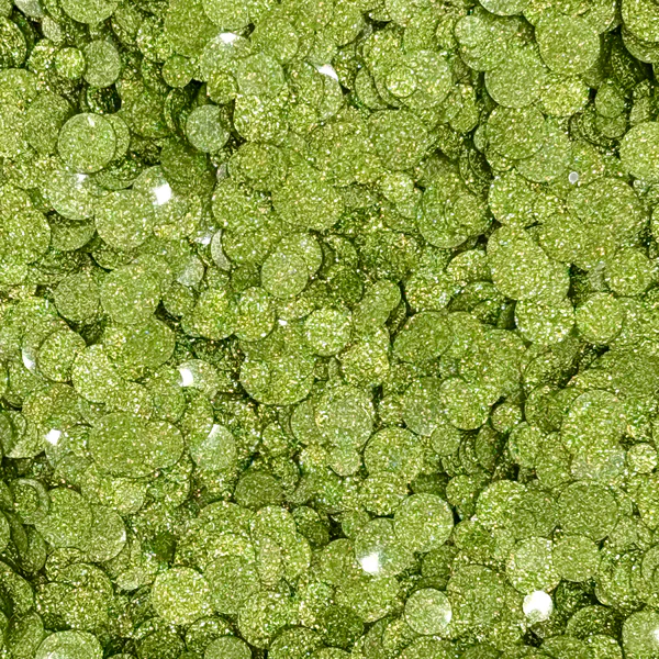 Lime Sparkle Spots Confetti Embellishments