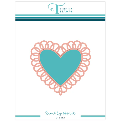 Swirly Heart Die Set