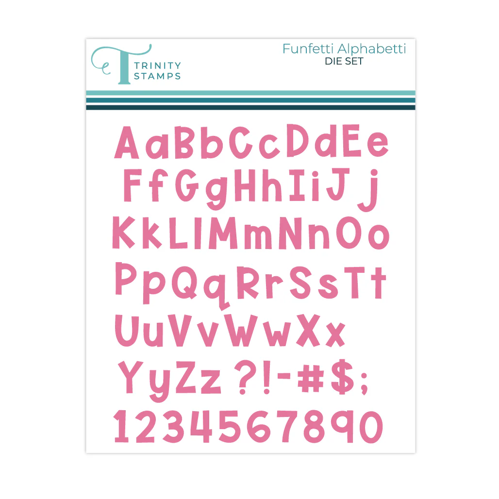 Funfetti Alphabetti Die Set