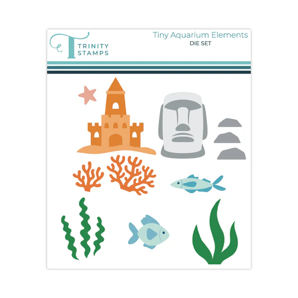 Tiny Aquarium Elements Die Set