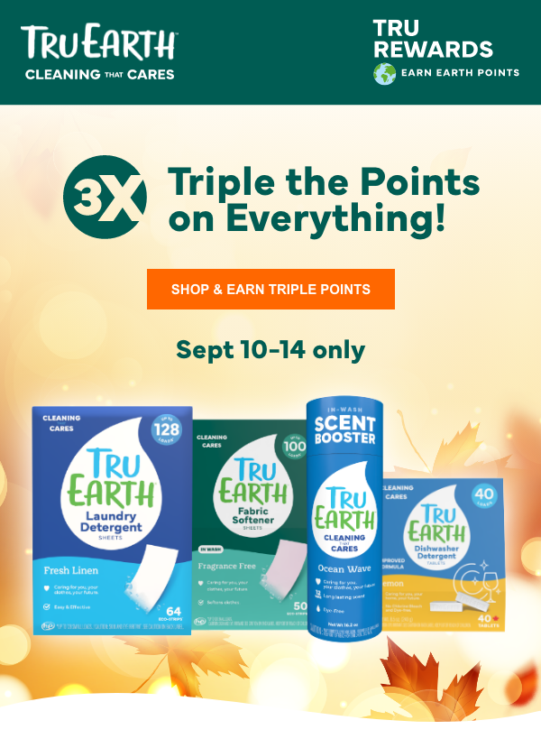 Tru Earth Triple Points Promo Image