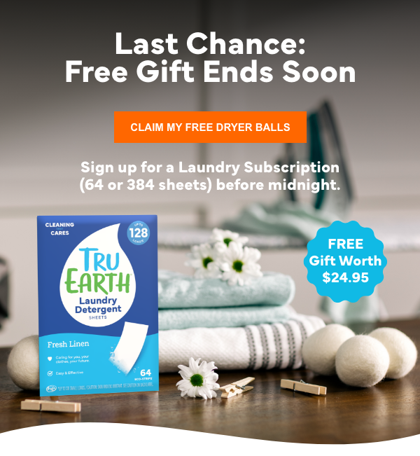 Tru Earth Laundry Detergent + Woolen Dryer Balls