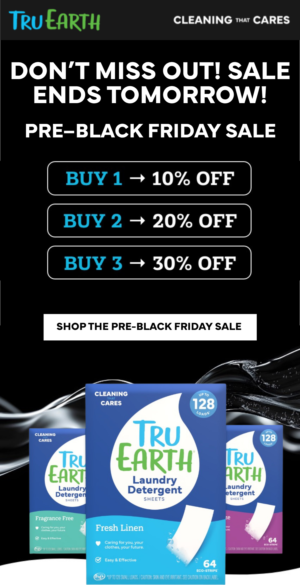 Don't Miss Out | Sale Ends Tomorrow | Pre-Black Friday Sale - Buy 1 get 10% OFF | Buy 2 get 20% OFF | Buy 3+ get 30% OFF | Shop The Pre-Black Friday Sale