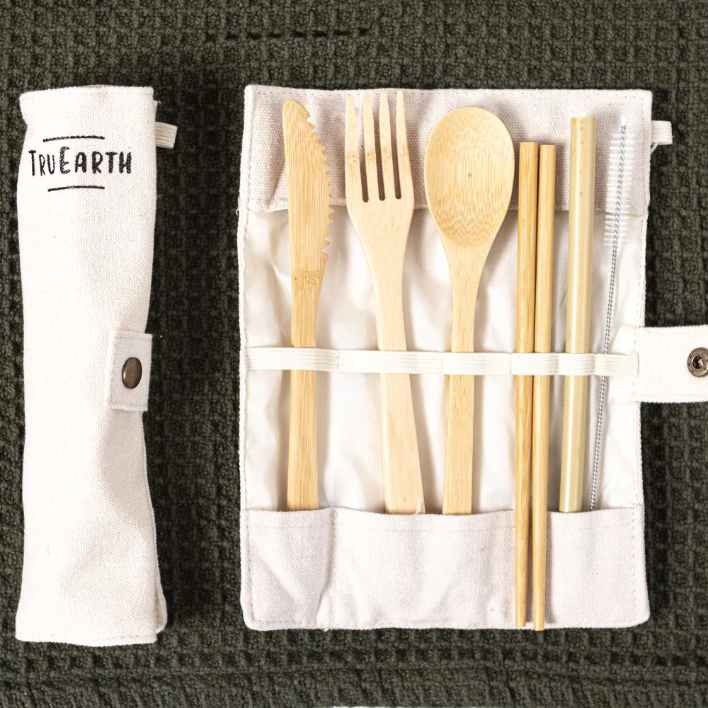 Image of Tru Earth Bamboo Cutlery Set