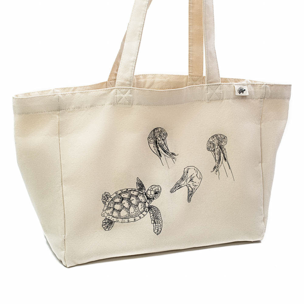 Image of Canvas Tote Bag - Large With Compartments