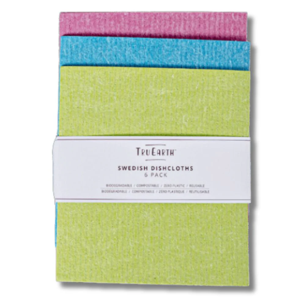 Image of Tru Earth Swedish Cloths 6-pack (Multi Color)