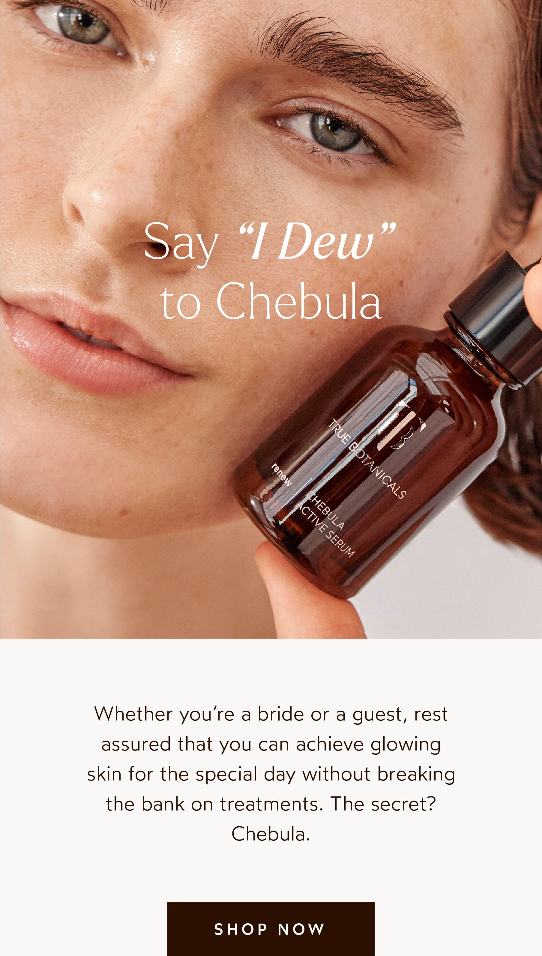 Say "I Dew" to Chebula [Click here to Shop Now]