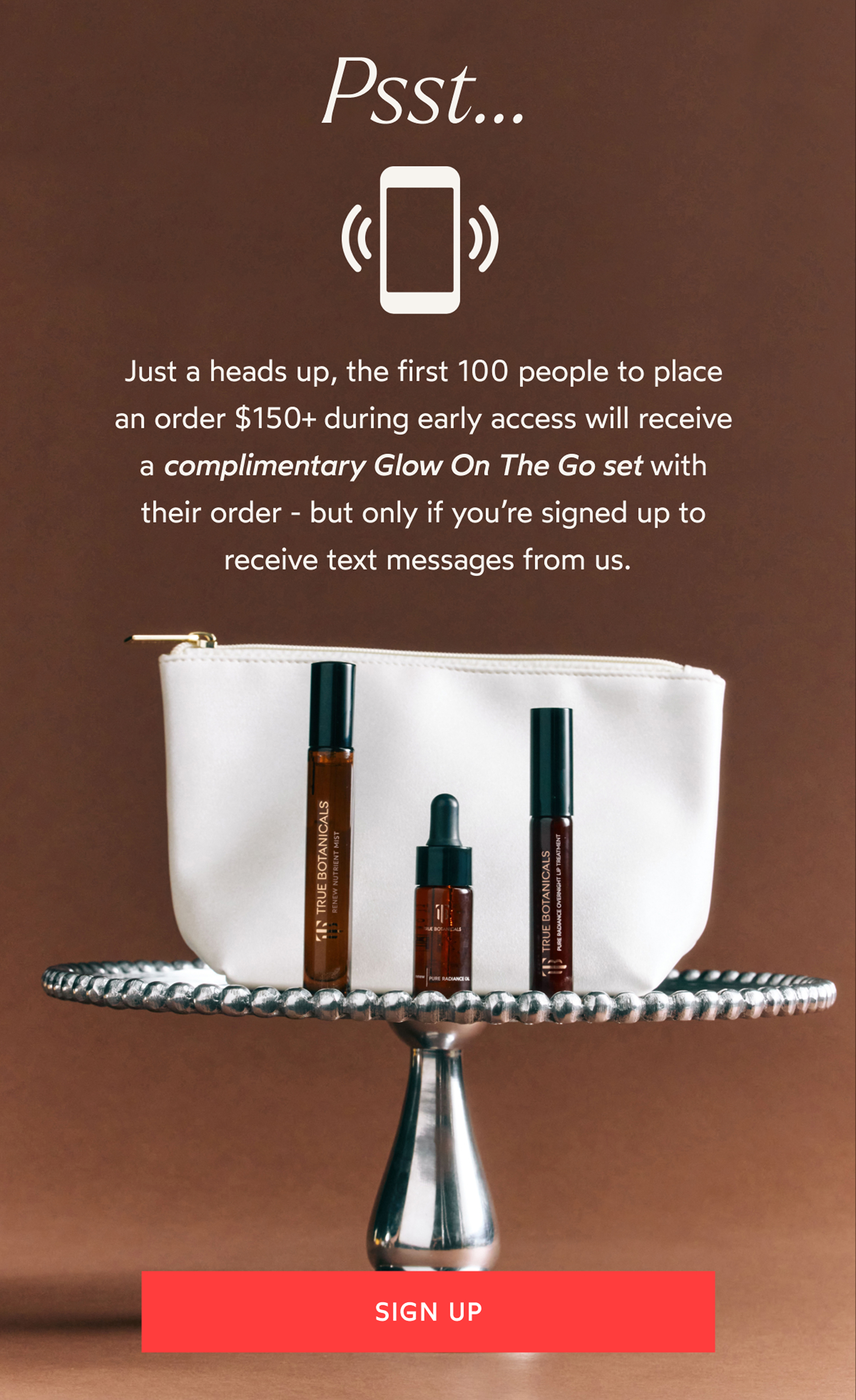 Sign Up For SMS