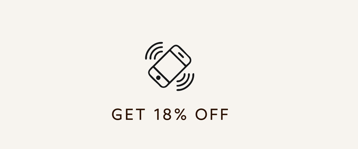 GET 18% OFF