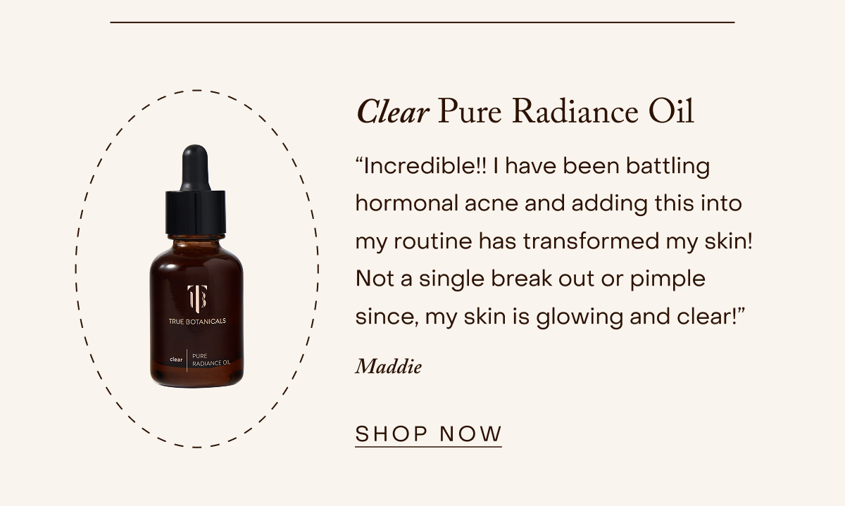 Clear Pure Radiance Oil