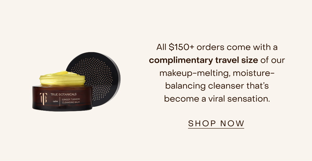 gift with purchase on orders $150+