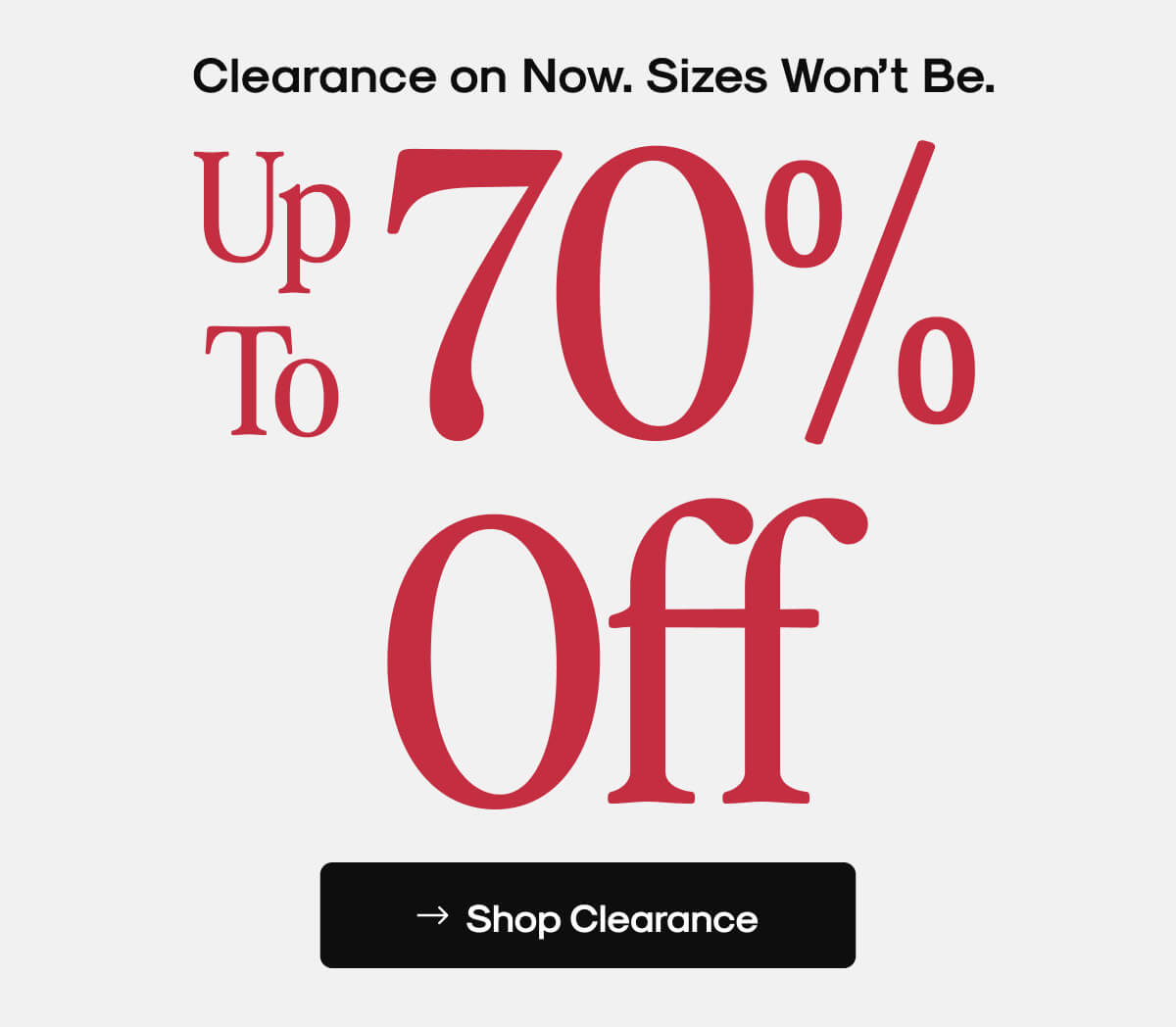 Shop Clearance