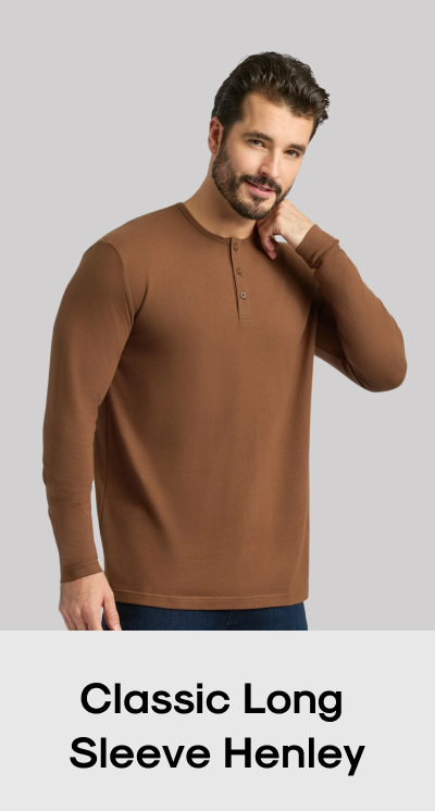 Classic Long Sleeve Henley