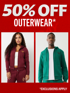 50% OFF OUTERWEAR*