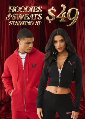 HOODIES & SWEATS STARTING AT $49