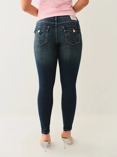SHOP JENNIE MID RISE FLAP CURVY SKINNY JEAN