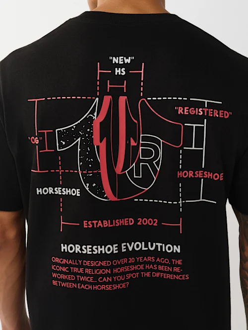 SHOP REGISTERED HORSESHOE SPEC TEE