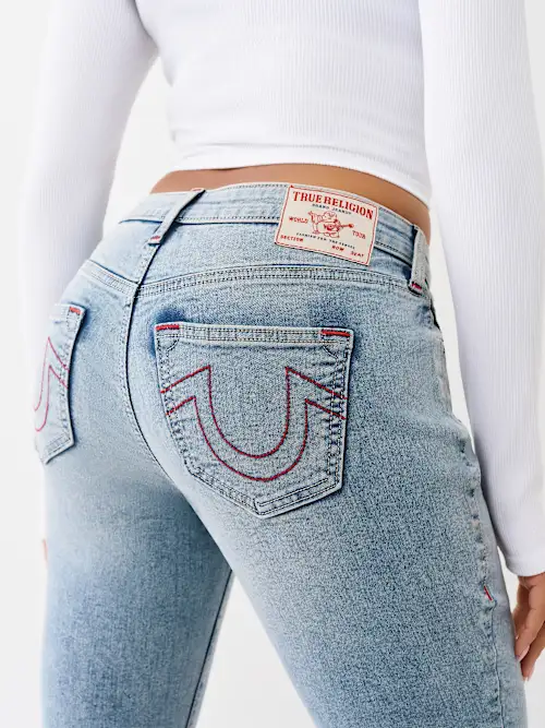 SHOP JENNIE MID RISE CUVY SKINNY JEAN