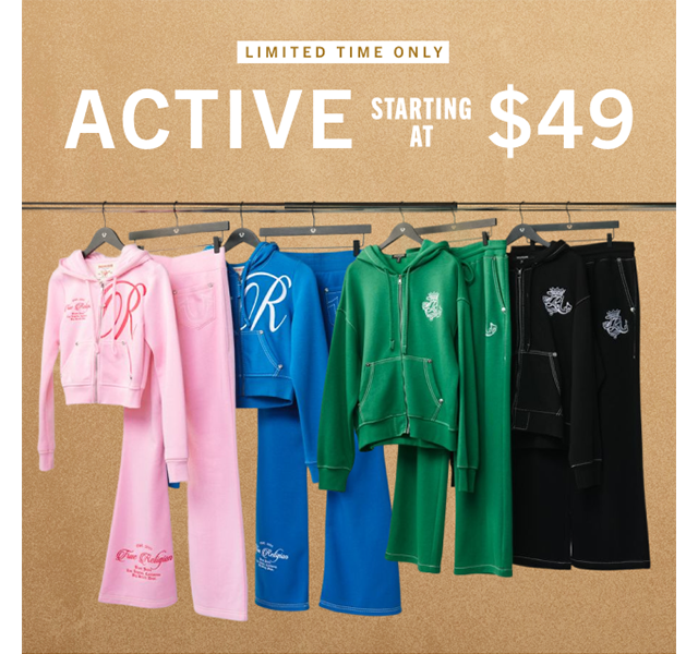 LIMITED TIME ONLY | ACTIVE STARTING AT $49