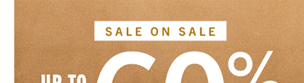 UP TO 60% OFF