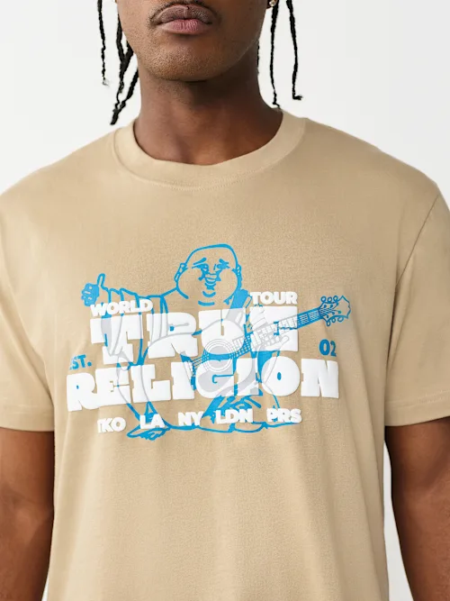SHOP LOGO BLOCKY PUFF TEE