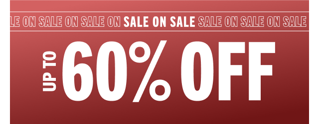SALE ON SALE | UP TO 60% OFF