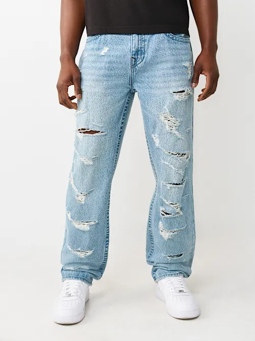 SHOP BOBBY DESTROYED BAGGY JEAN 32"