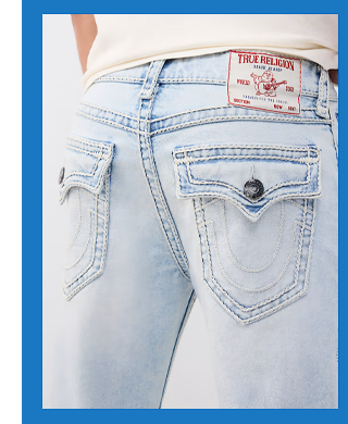 SHOP RICKY ROPE STITCH FLAP STRAIGHT JEAN 34"