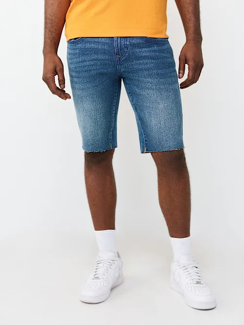 SHOP ROCCO FLAP RAW HEM SHORT