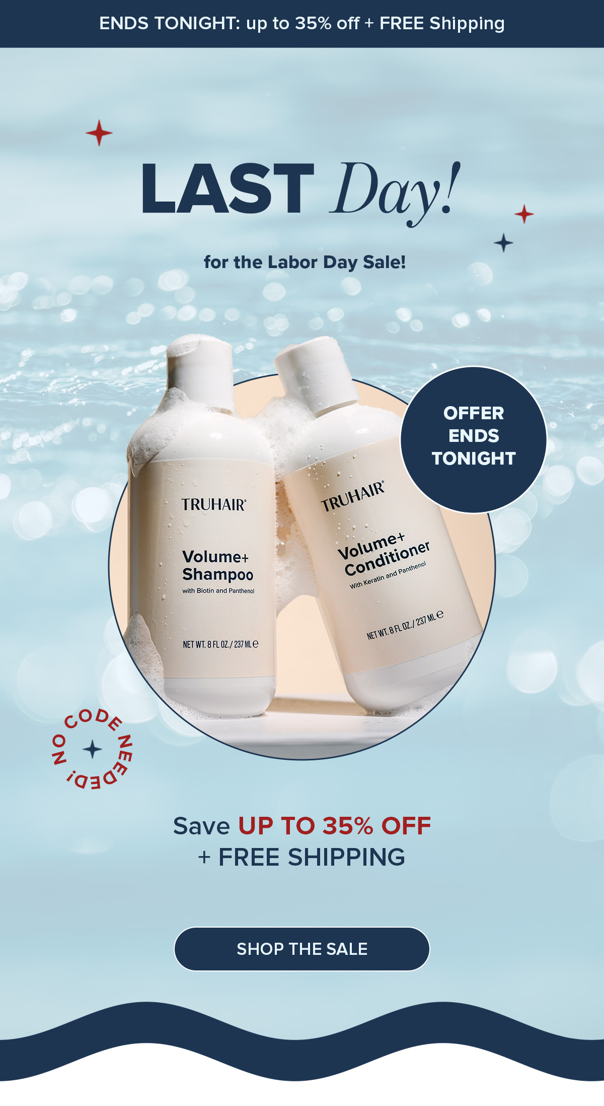 Last Day for the Labor Day Sale!
