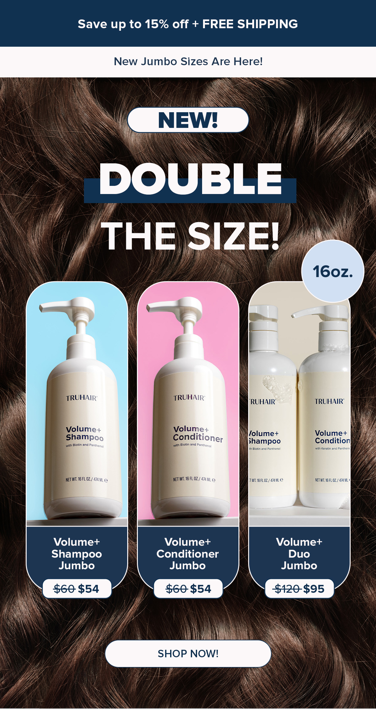 New! Double the Size!