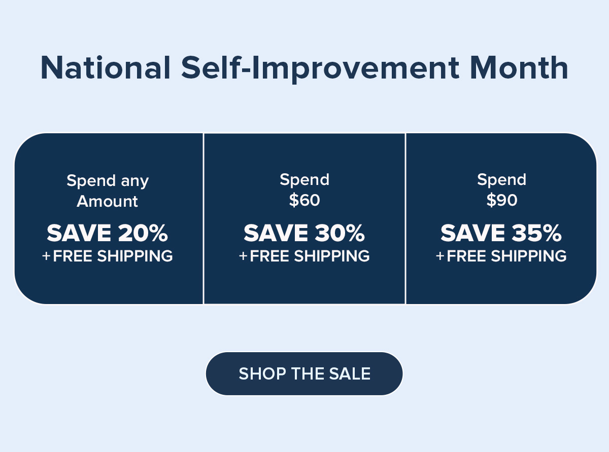 National Self-Improvement Month