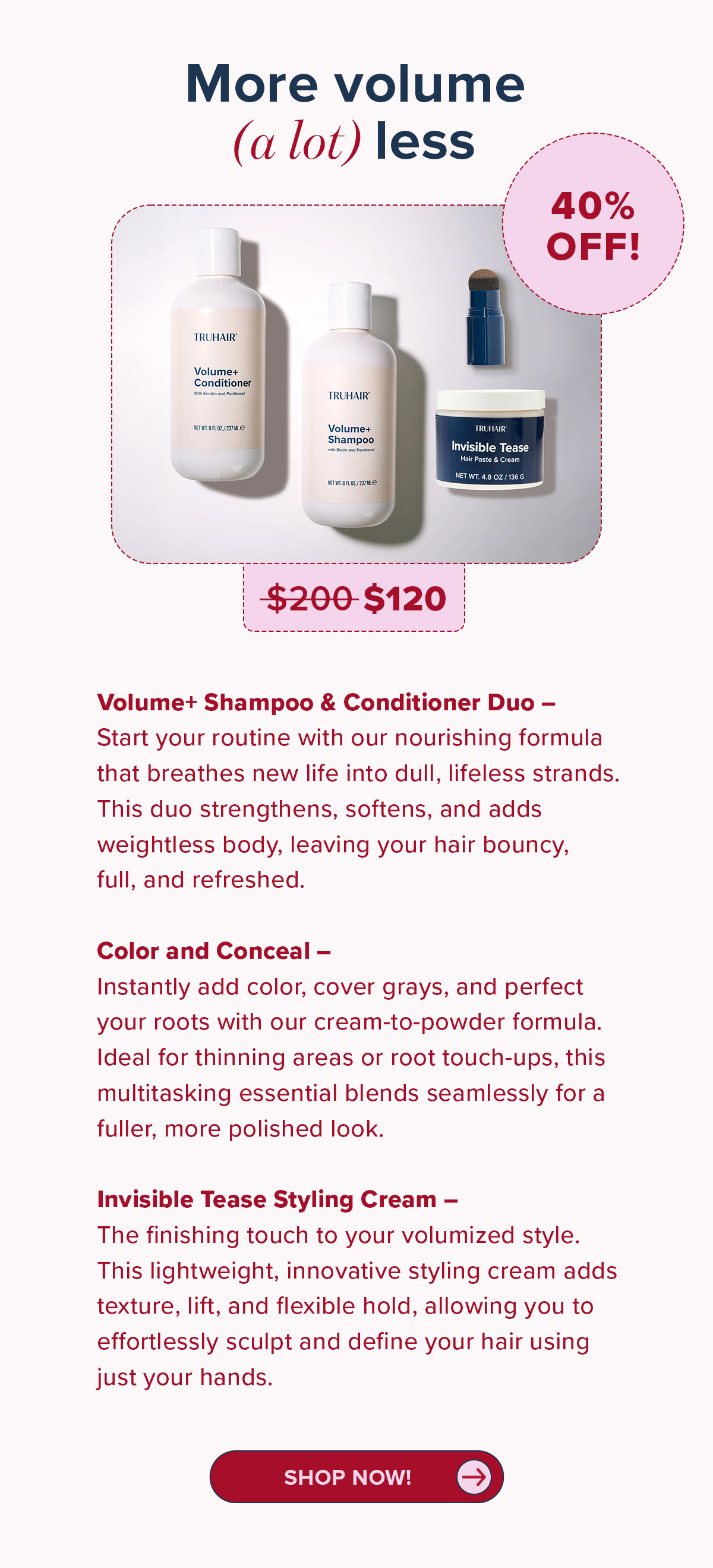 Volume Thickening Bottle