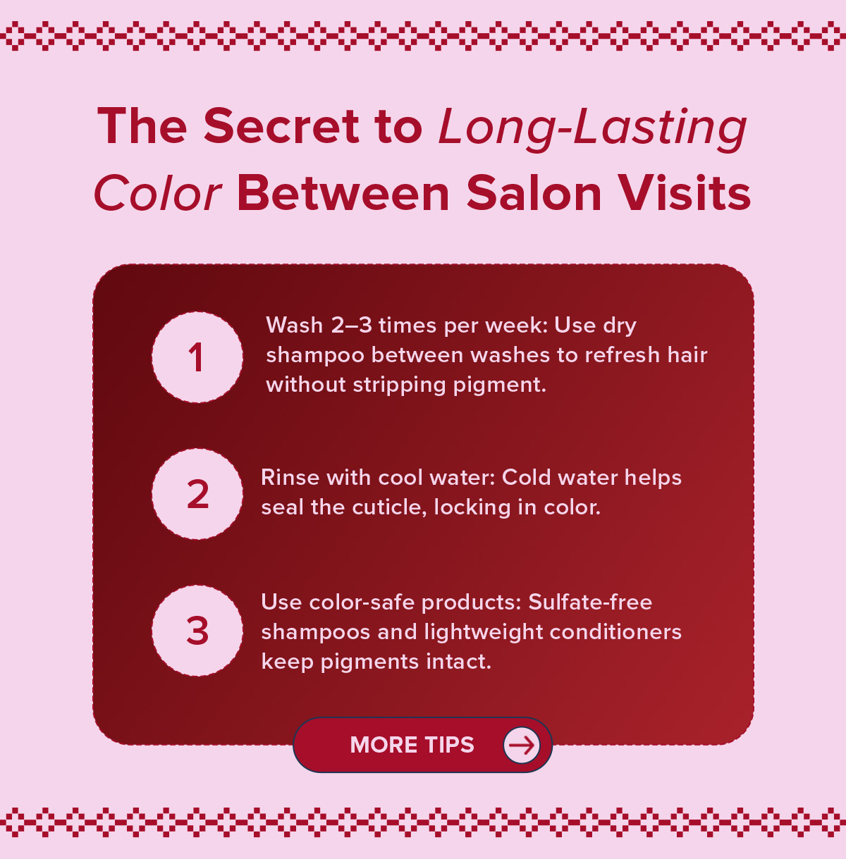 More Tips