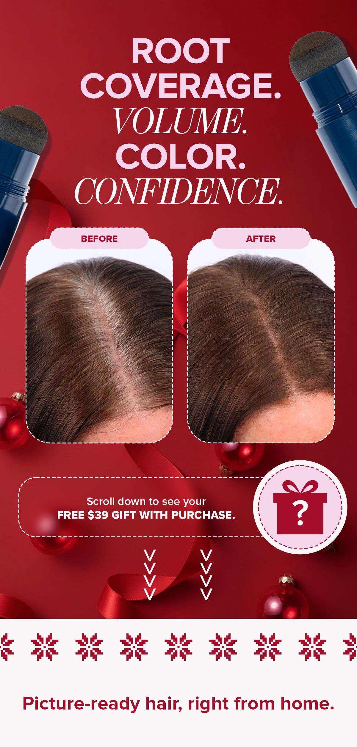 Root Coverage. Volume. Color. Confidence.